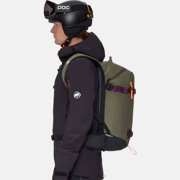 Mammut unisex nirvana 18 leguan-sort 2TDP560