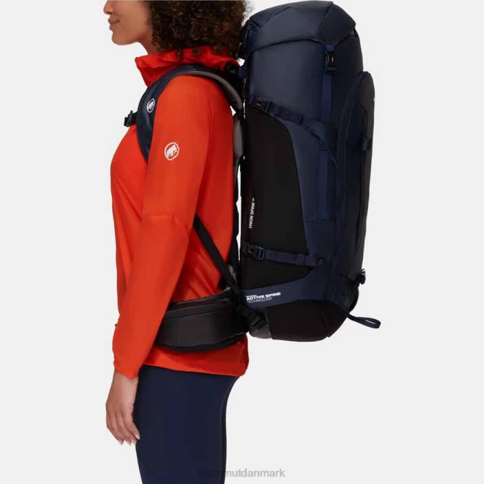 Mammut unisex trion rygsøjle 50 marine-sort 2TDP570